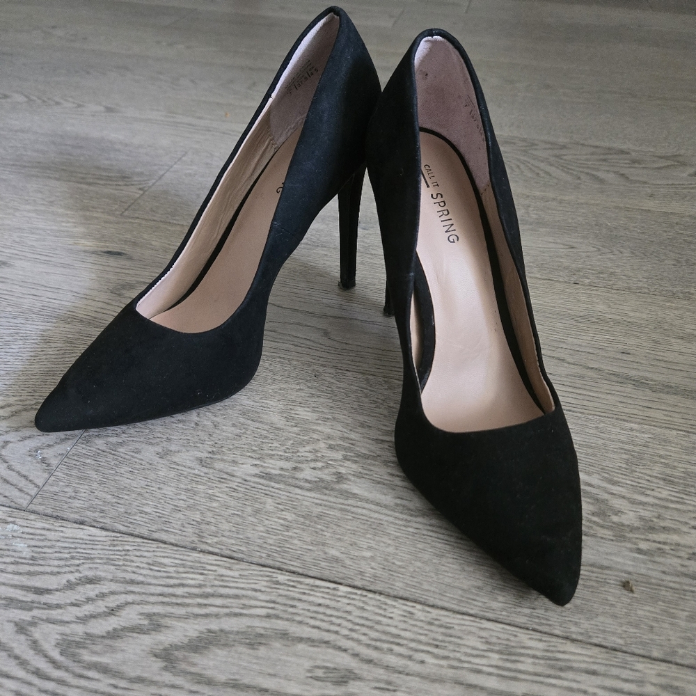 Call It Spring Classic Black Heels